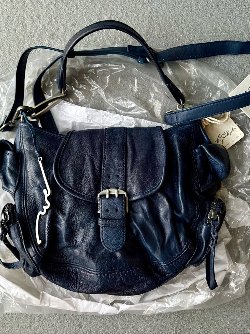 We The Free Baby Asher Tote🔥Navy• New with Tags🔥